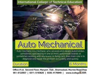 Auto Mechanical Diploma In Bahawalpur