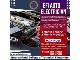 #EFI Auto Electrician Course In Mingora