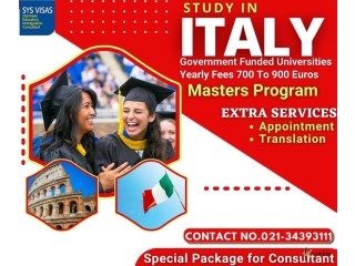 STUDY IN ITALY