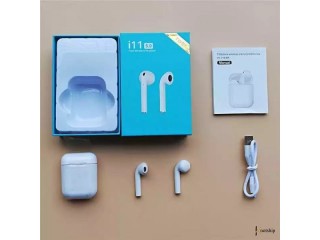 I11 TWS Bluetooth 5.0 Wireless Earbuds Earphones Touch Stereo Bass Headphones For IPhone Android