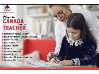 Are you a trained teacher? Do you want to move to Canada to teach?