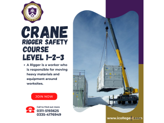 Best Crane Rigger Safety Level 1 Course In Multan