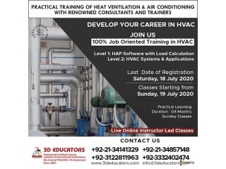 Heat Ventilation & Air Conditioning Training ( HVAC ) Live Online Classes