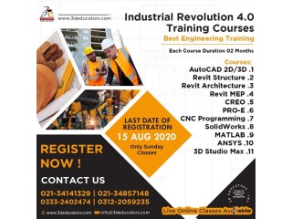 Industrial Revolution 4.0 Training Courses – 3D Educators
