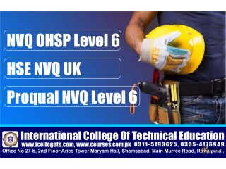 NVQ OHSP LEVEL-6 DIPLOMA IN PAKISTAN