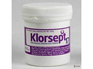 Klorsept disinfectant tablets