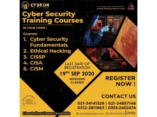 Cyber Security Training Courses - 3D Educators