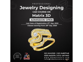 Professional Jewelry Designing CAD Course om Matrix 3D
