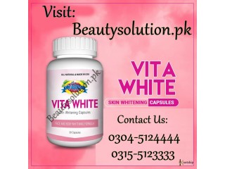 Vita White Capsule- Natural Skin Whitening Capsules Online in Gujranwala-03045124444