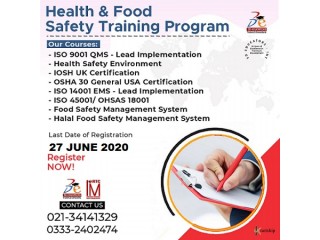Health & Food Safety Training Program