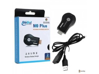 AnyCast M9 Plus wireless Display Dongle Receiver M9 plus can be used for LCD/LED TV set ,Projector,Monitor with HDMI input