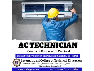#Professional AC & Refrigeration Course In Sargodha