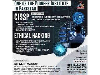 CISSP & Ethical Hacking Certification Program - 3D Educators